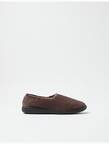 Pantofole di velluto a coste, MO Fashion