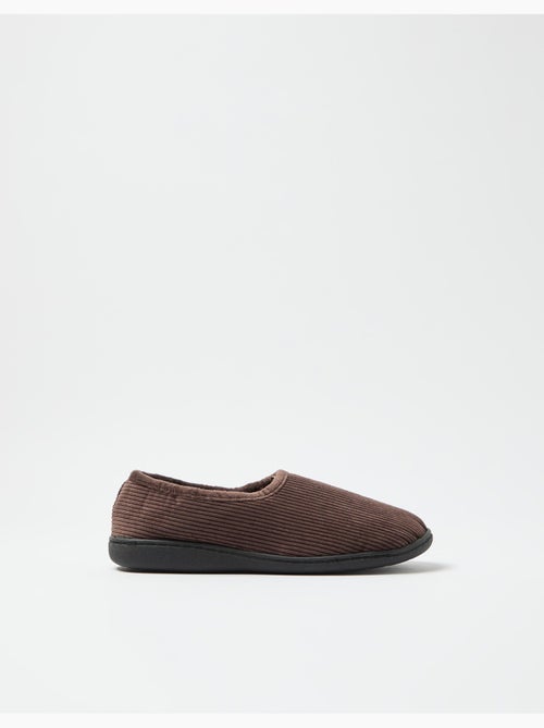 Pantofole di velluto a coste, MO Fashion - Kiabi