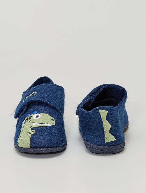 Pantofole 3D verdi dinosauro bambino : acquisto online - Babbucce | DPAM