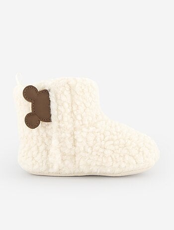 Un paio di pantofole \'Disney\' in tessuto effetto montone