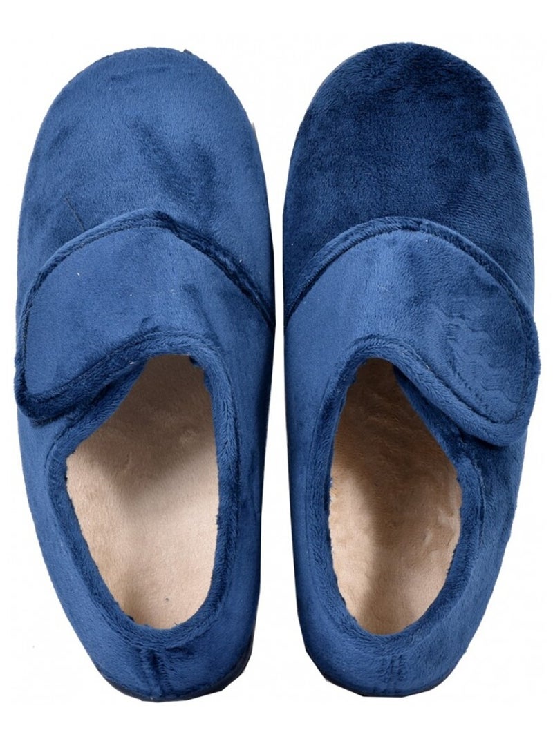 Pantofole Donna Ciabatte PREMIUM Blu marino - Kiabi