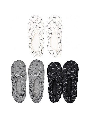 Pantofole Donna CXL BY LACROIX Confezione da 3