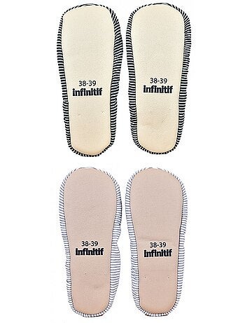 Pantofole donna INFINITIF Ballerine Confezione da 2