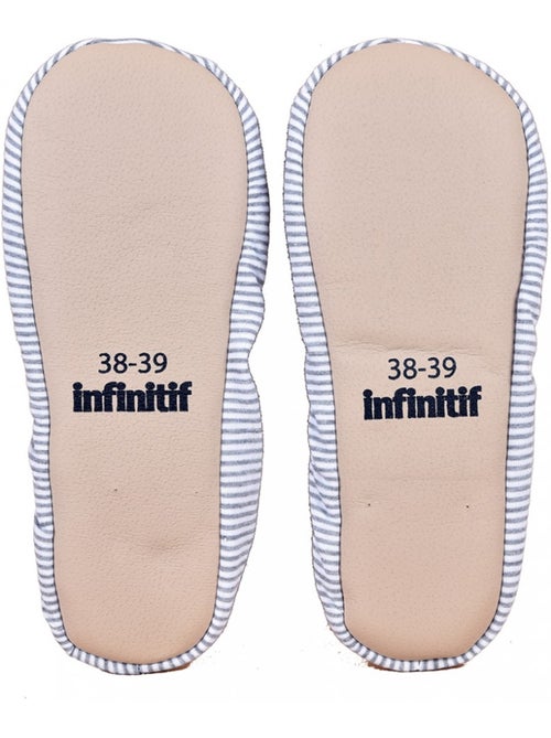 Pantofole donna INFINITIF Ballerine Confezione da 2 - Kiabi