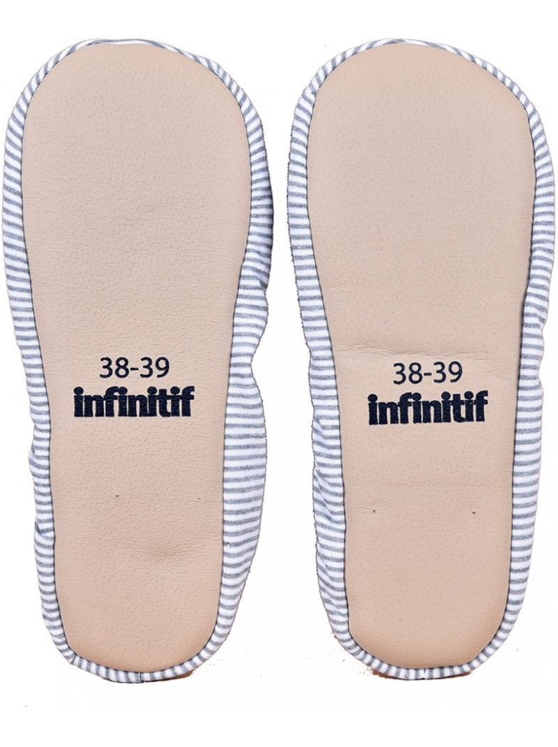 Pantofole donna INFINITIF Ballerine Confezione da 2 Multicolore - Kiabi