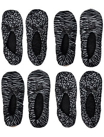 Pantofole Donna INFINITIF Comfort Confezione da 4