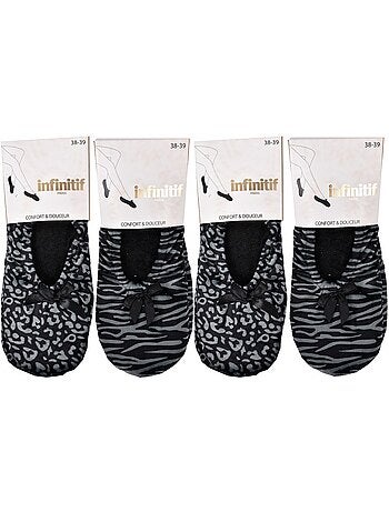 Pantofole Donna INFINITIF Comfort Confezione da 4