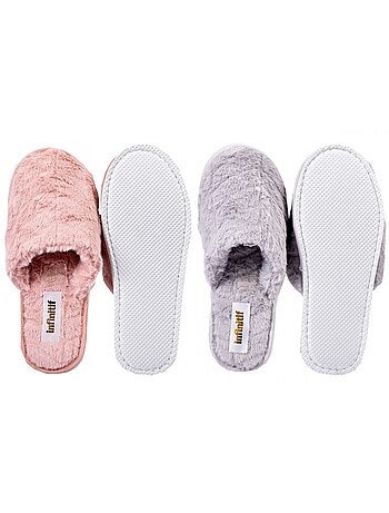 Pantofole Donna INFINITIF Confezione da 2