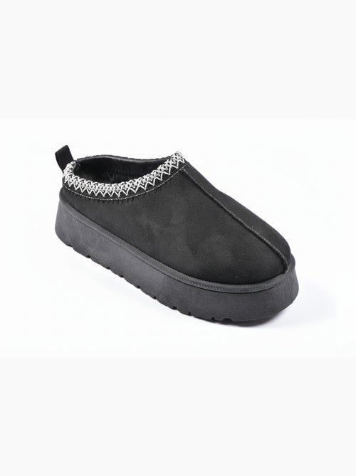 Pantofole Donna Inverno Mule Stile Scandinavo MD9769 - Kiabi