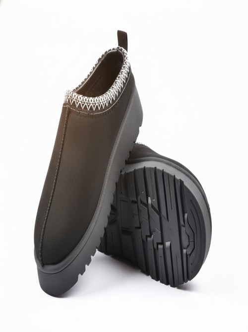 Pantofole Donna Inverno Mule Stile Scandinavo MD9769 - Kiabi