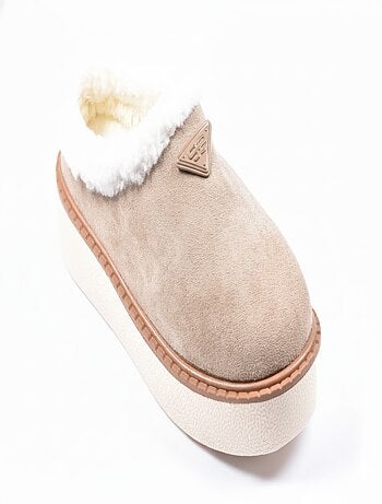 Pantofole Donna Inverno Mule Stile Scandinavo ND10882