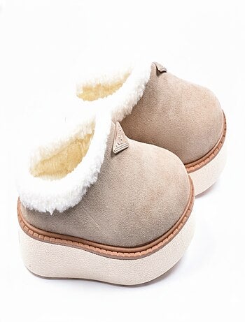 Pantofole Donna Inverno Mule Stile Scandinavo ND10882