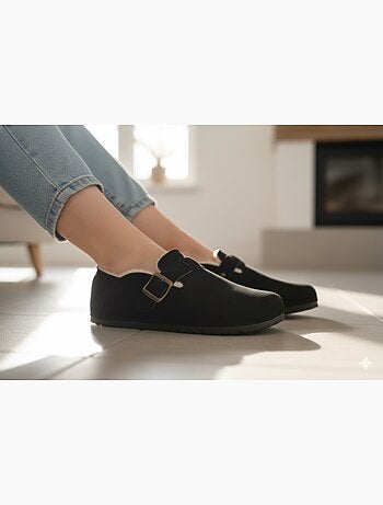 Pantofole Donna Inverno Sabots Interni Foderati MD8845