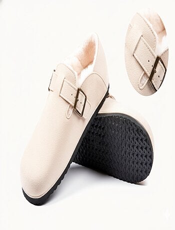 Pantofole Donna Inverno Sabots Interni Foderati MD8845