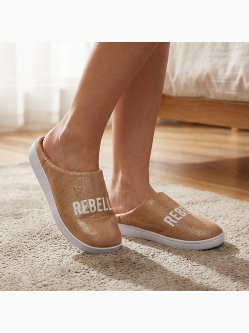 Pantofole Donna Lurex Glitter - Kiabi