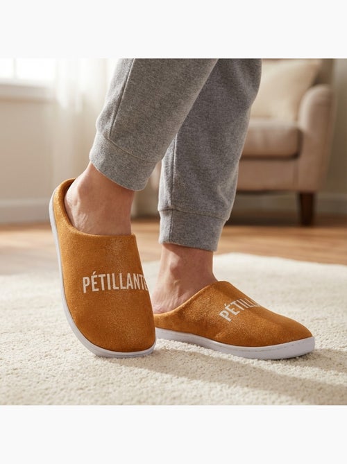 Pantofole Donna Lurex Glitter - Kiabi