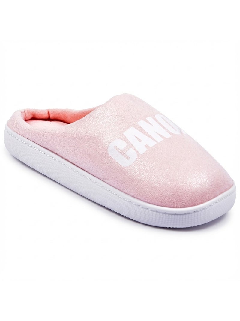 Pantofole Donna Lurex Glitter Rosa - Kiabi