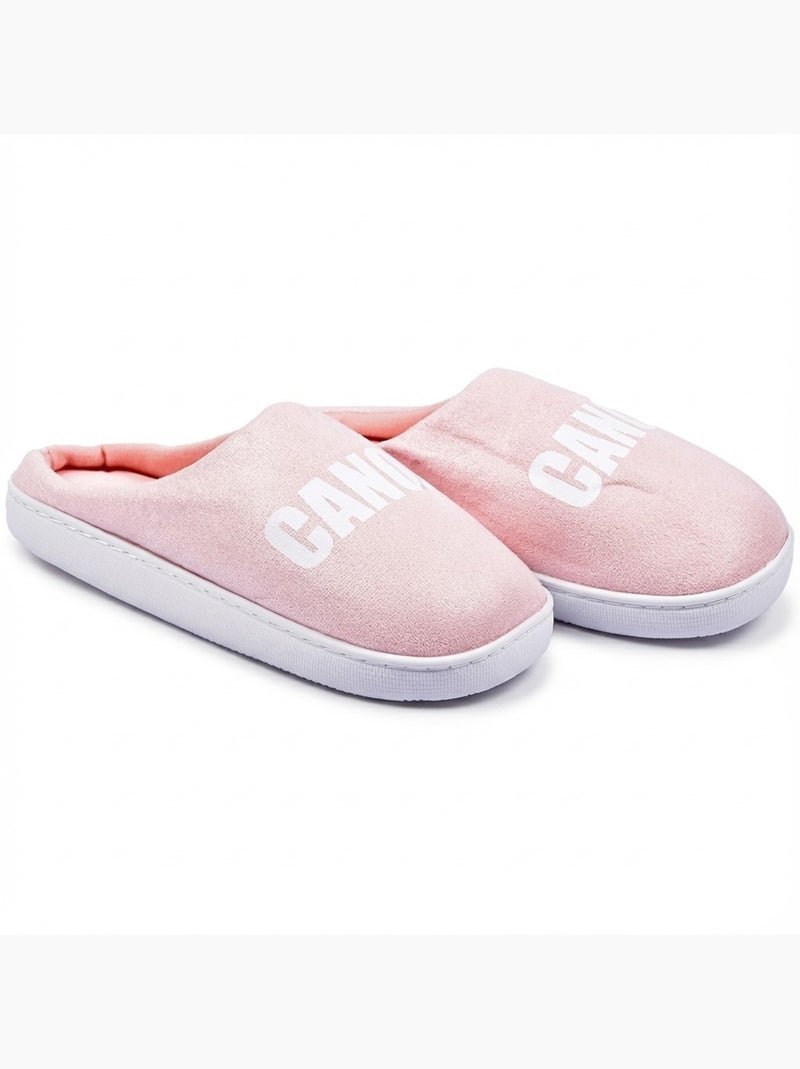 Pantofole Donna Lurex Glitter Rosa - Kiabi