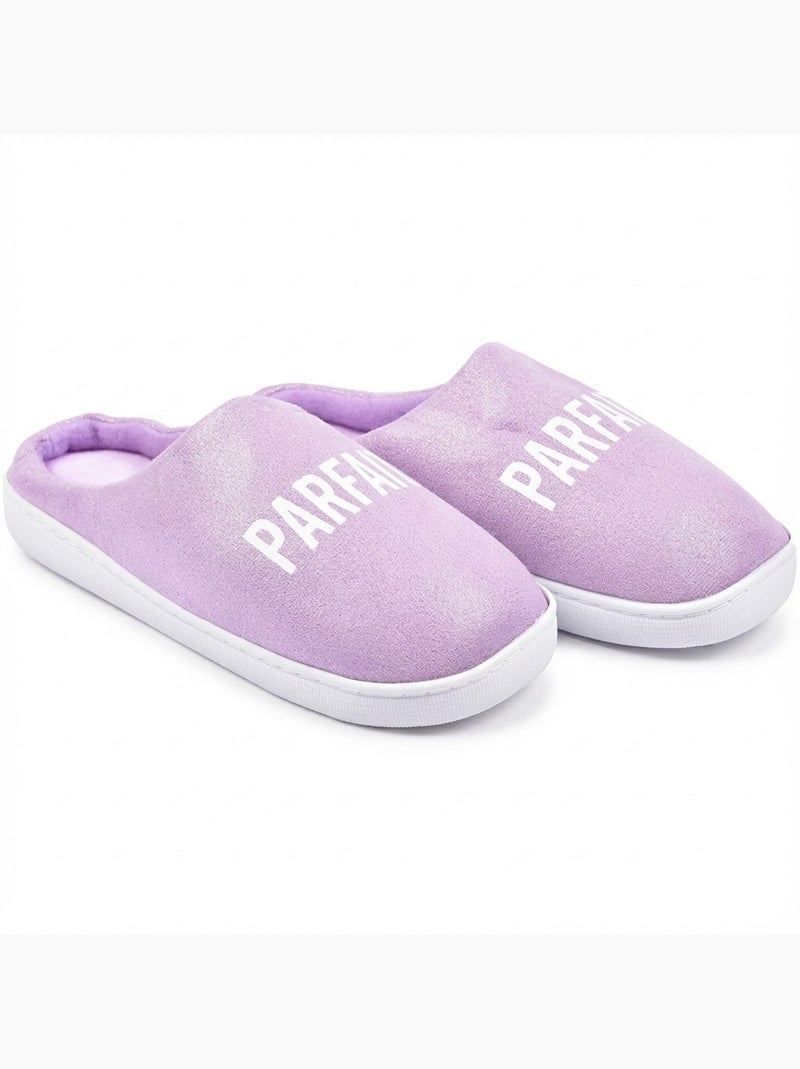 Pantofole Donna Lurex Glitter Viola - Kiabi