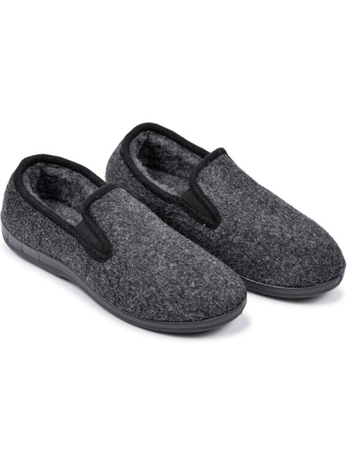 Pantofole Donna OZABI Charentaises Calde Foderate Suola Antiscivolo - Kiabi Pantofole Donna OZABI Charentaises Calde Foderate Suola Antiscivolo - Kiabi