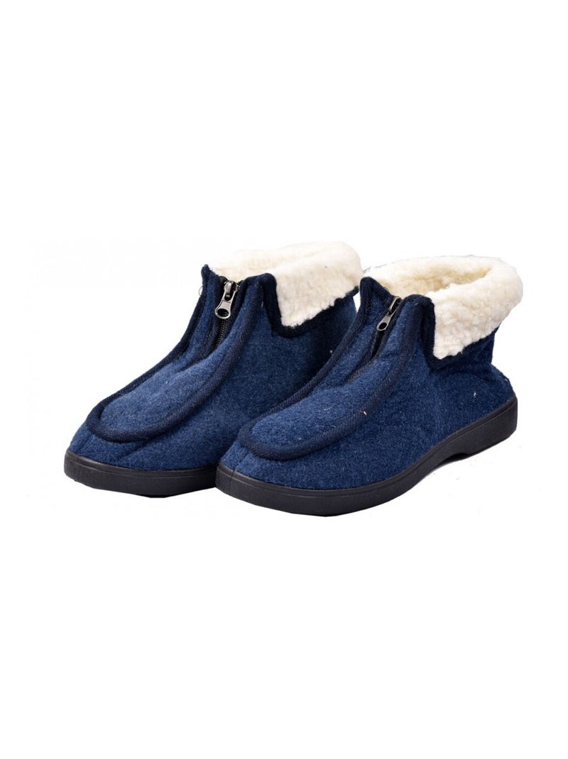 Pantofole Donna Pantofola PREMIUM Blu marino - Kiabi