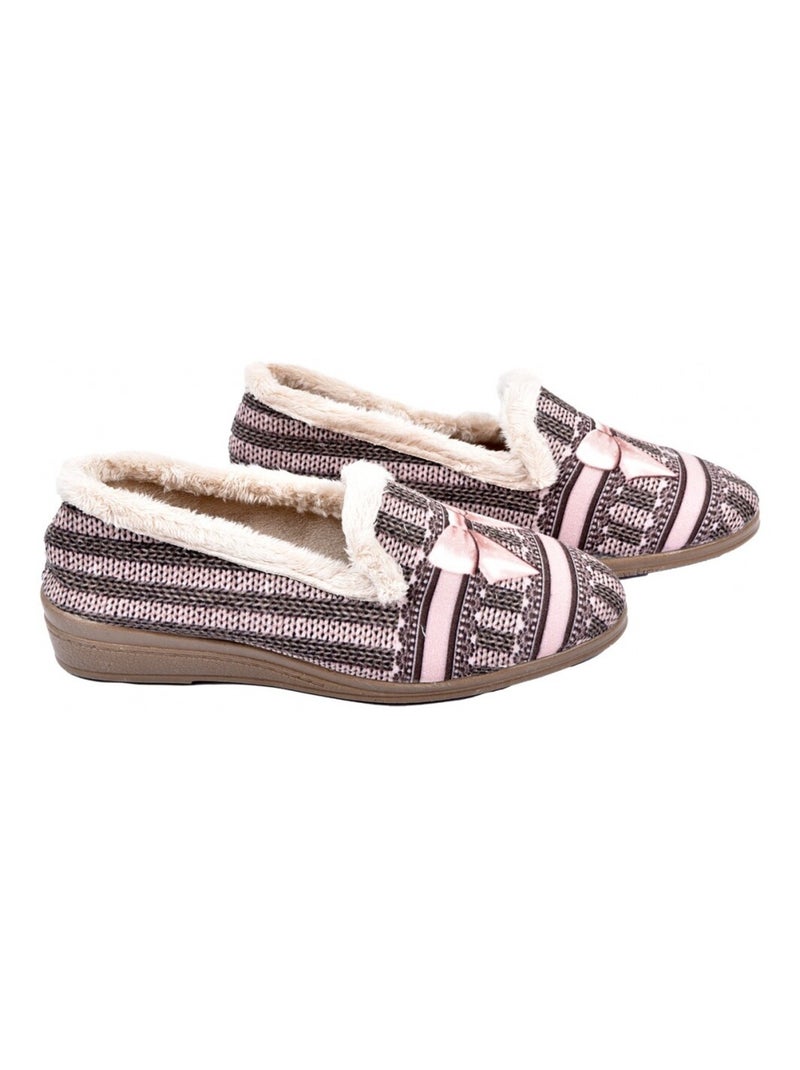 Pantofole Donna PREMIUM FANTASIA Tortora - Kiabi
