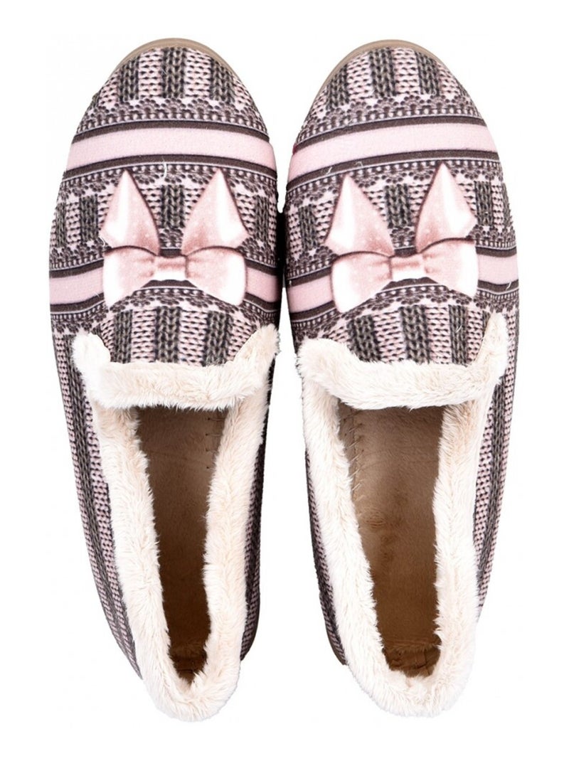 Pantofole Donna PREMIUM FANTASIA Tortora - Kiabi