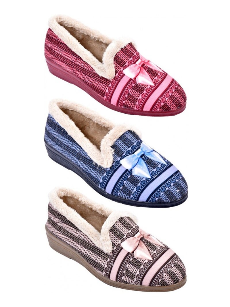 Pantofole Donna PREMIUM FANTASIA Tortora - Kiabi