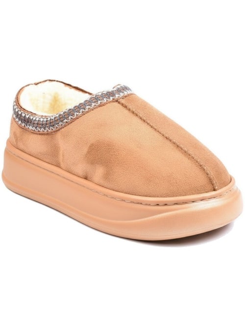 Pantofole donna stile scandinavo, tacco chiuso, interno foderato ozabi - Kiabi Pantofole donna stile scandinavo, tacco chiuso, interno foderato ozabi - Kiabi