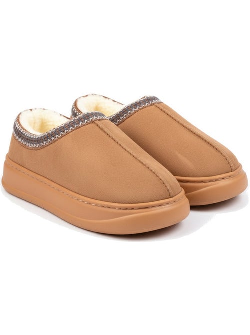 Pantofole donna stile scandinavo, tacco chiuso, interno foderato ozabi - Kiabi Pantofole donna stile scandinavo, tacco chiuso, interno foderato ozabi - Kiabi
