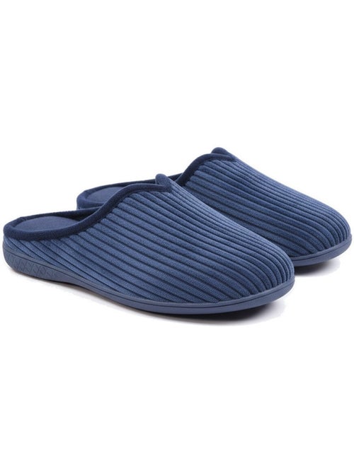 Pantofole donna tinta unita velluto a coste sintetico ozabi - Kiabi Pantofole donna tinta unita velluto a coste sintetico ozabi - Kiabi