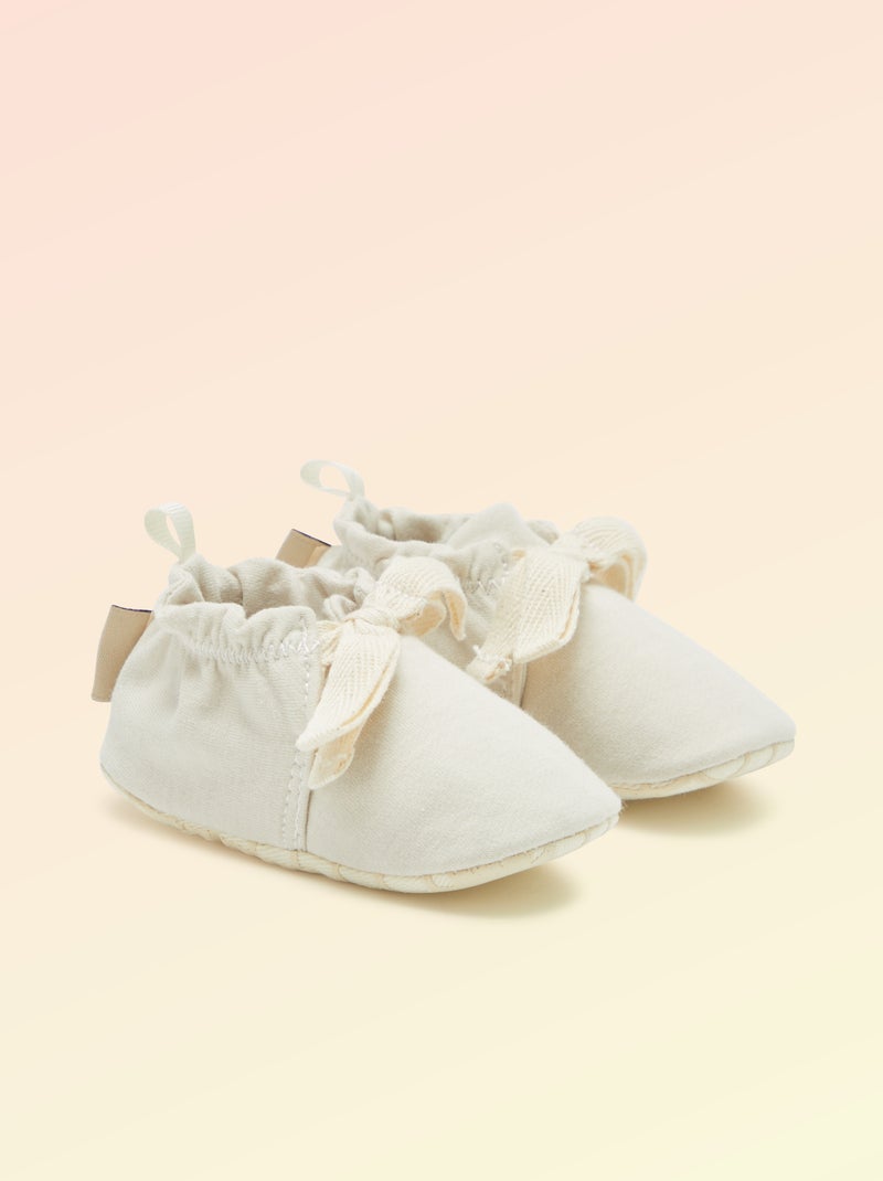 Pantofole extra morbide motricità 1 - Kitchoun Beige - Kiabi