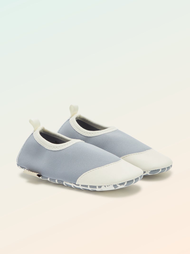 Pantofole extra morbide motricità 2 - Kitchoun blu - Kiabi