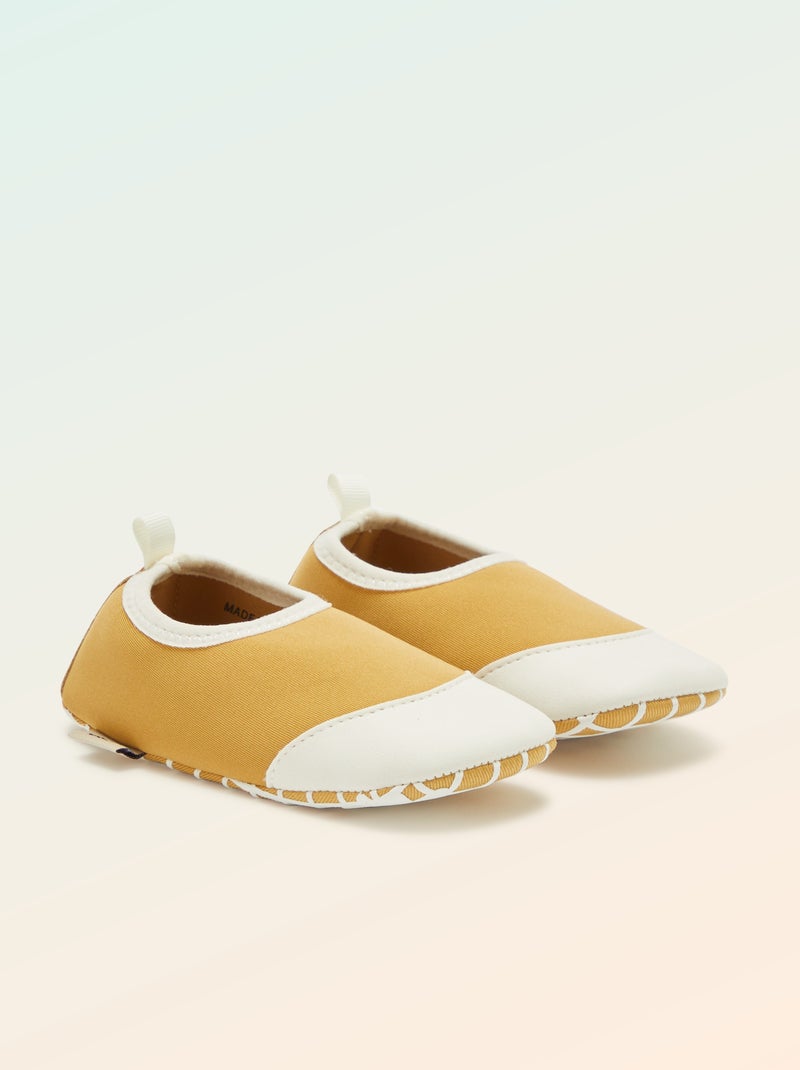Pantofole extra morbide motricità 2 - Kitchoun Giallo - Kiabi
