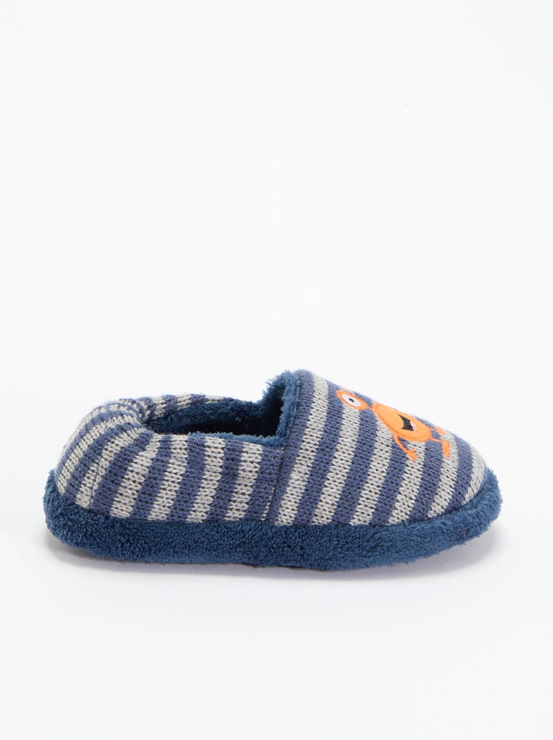 Pantofole foderate Blu - Kiabi