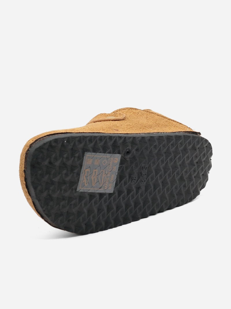 Pantofole foderate Cammello - Kiabi