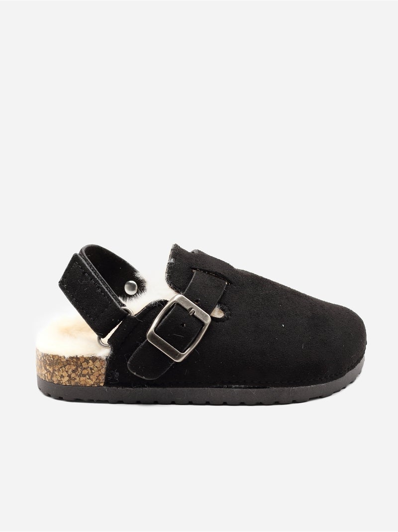 Pantofole foderate Nero - Kiabi