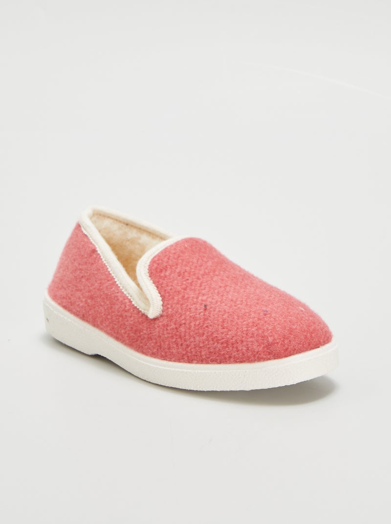 Pantofole foderate ROSA - Kiabi