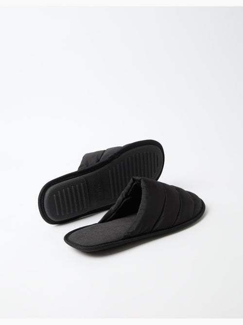 Pantofole imbottite da camera da letto, mo fashion - Kiabi Pantofole imbottite da camera da letto, mo fashion - Kiabi