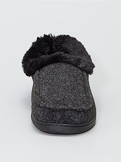 Scarpe - Pantofole in feltro interno imbottito - Kiabi