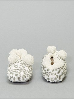 Pantofole in finta pelliccia - Kiabi