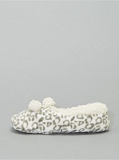 Pantofole in finta pelliccia - Kiabi