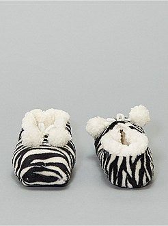 Pantofole in finta pelliccia - Kiabi