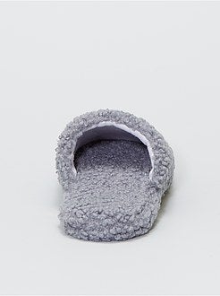 Pantofole in maglia bouclé - Kiabi