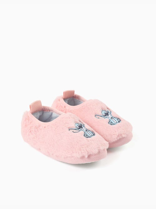 Pantofole in morbido peluche con ricamo stitch - Kiabi Pantofole in morbido peluche con ricamo stitch - Kiabi