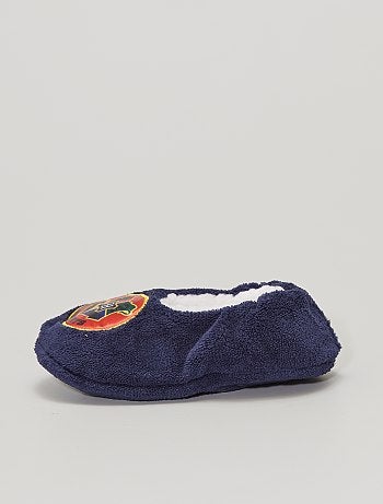 Pantofole in tessuto, con pelliccia, con supereroi - Kiabi