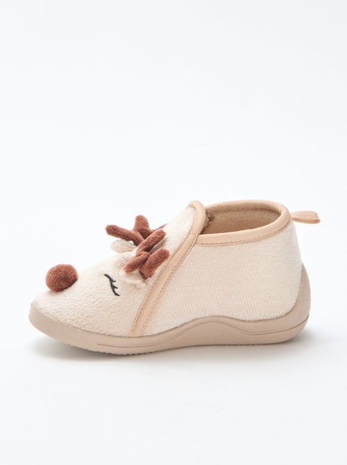 Pantofole in suedette giocose Natale - Kiabi