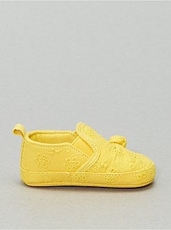 Pantofole in tessuto con ricamo - Kiabi