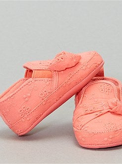 Pantofole in tessuto con ricamo - Kiabi