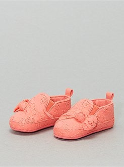 Pantofole in tessuto con ricamo - Kiabi